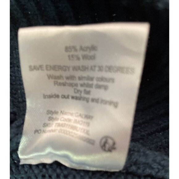 Emerald Isle Knitwear Wool Blend XXL Pullover Sweater With Buttoned Collar & Tex - Picture 6 of 12